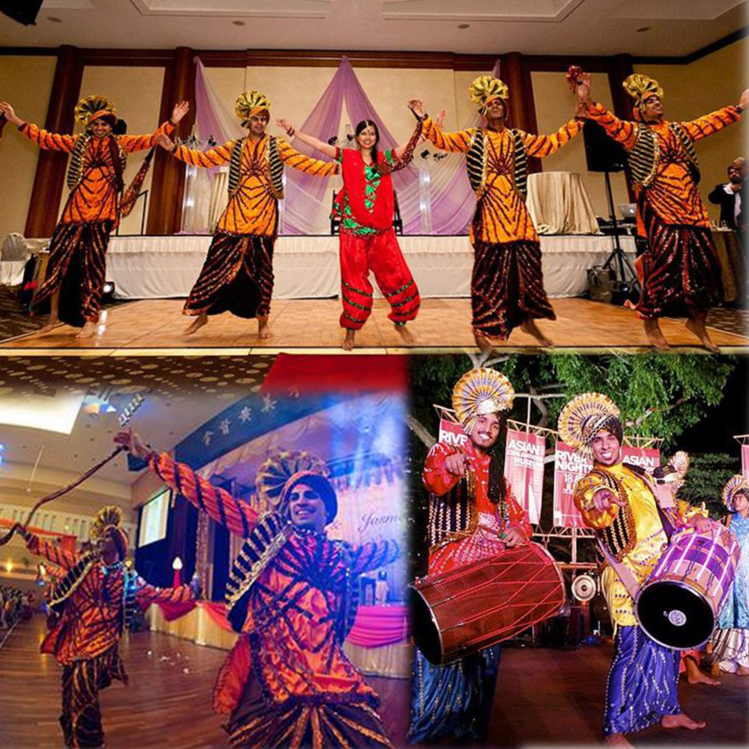 Bhangra Dance, Stunts /DHOL Drummers